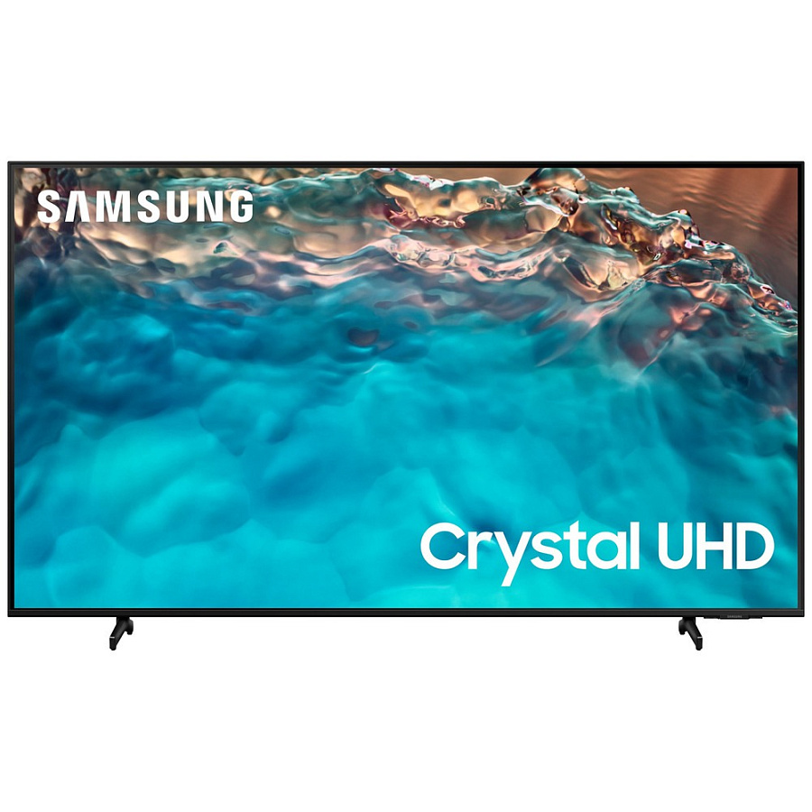 Телевизор Samsung UE65BU8000UXRU 2022 LED, HDR, черный